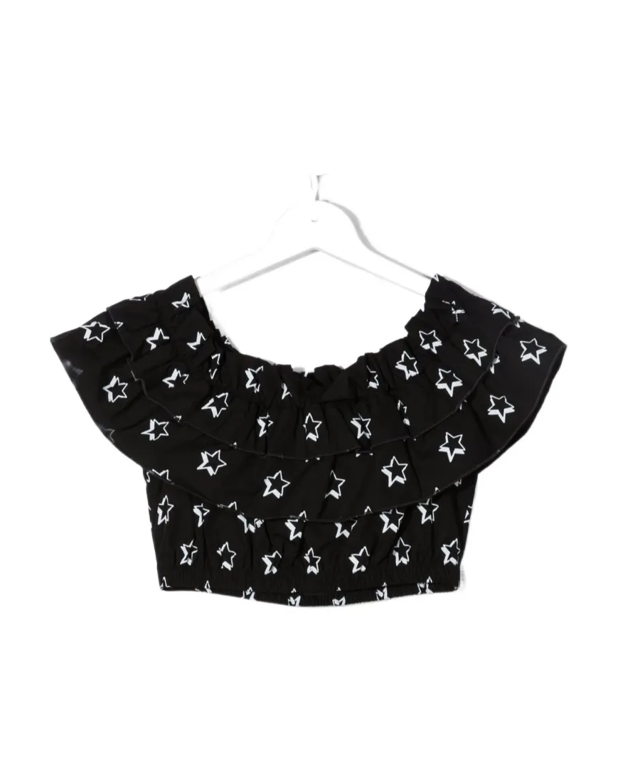 Star-Print Blouse