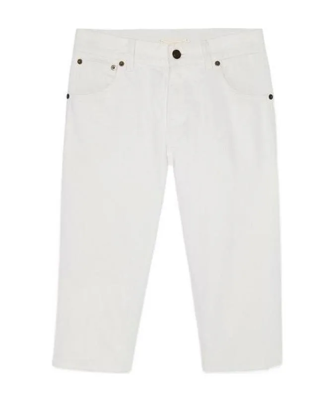 Saint Laurent Mid-Rise Slim Cut Shorts