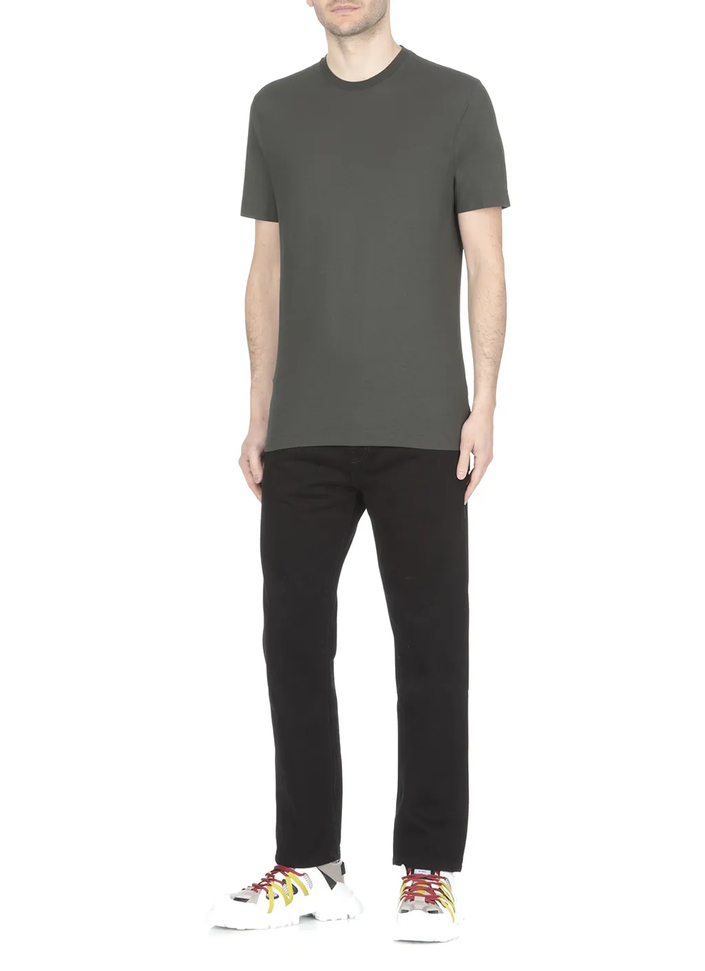 Zanone Crewneck Short-Sleeved T-Shirt