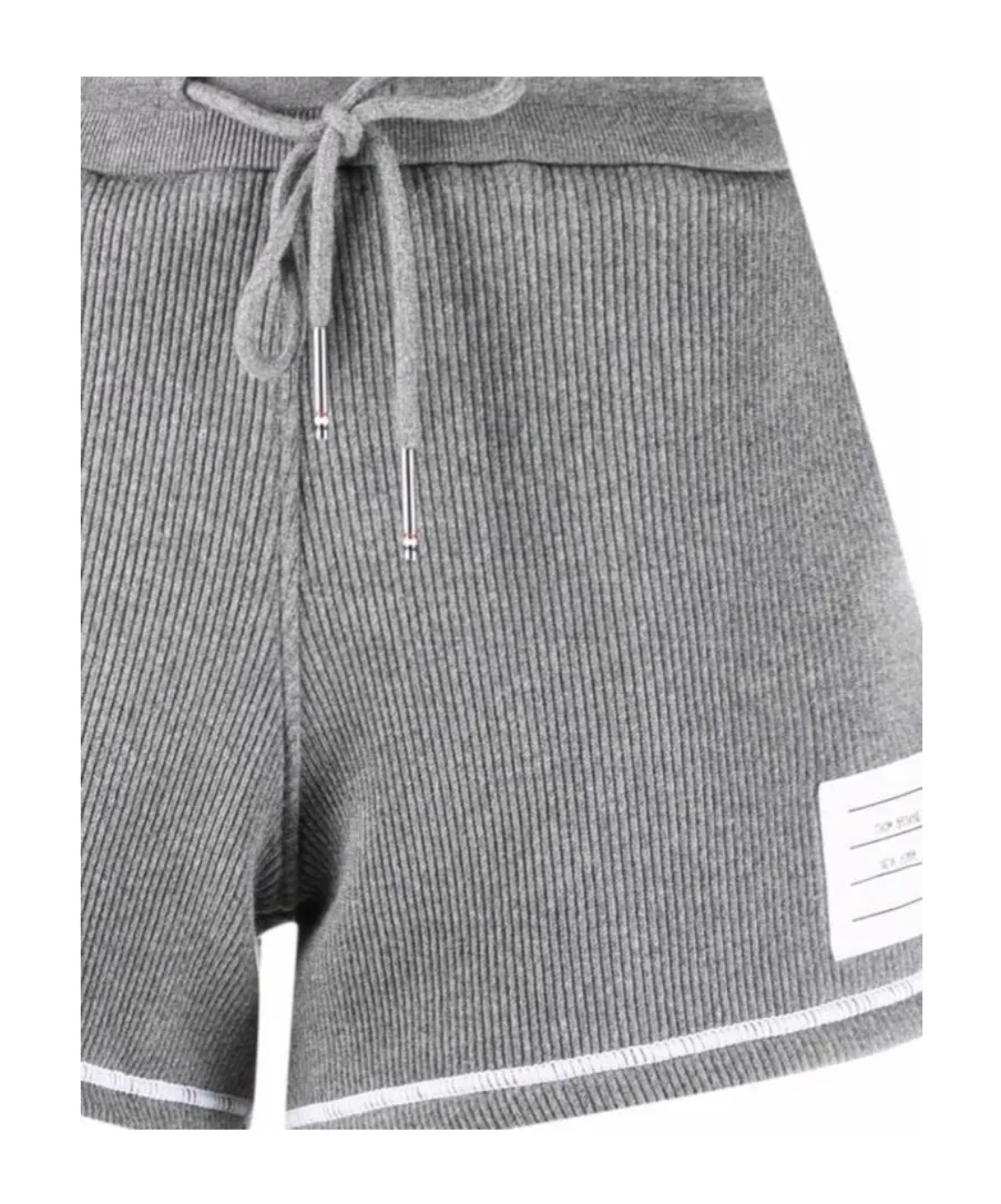 Loopback Cotton Knitted Shorts