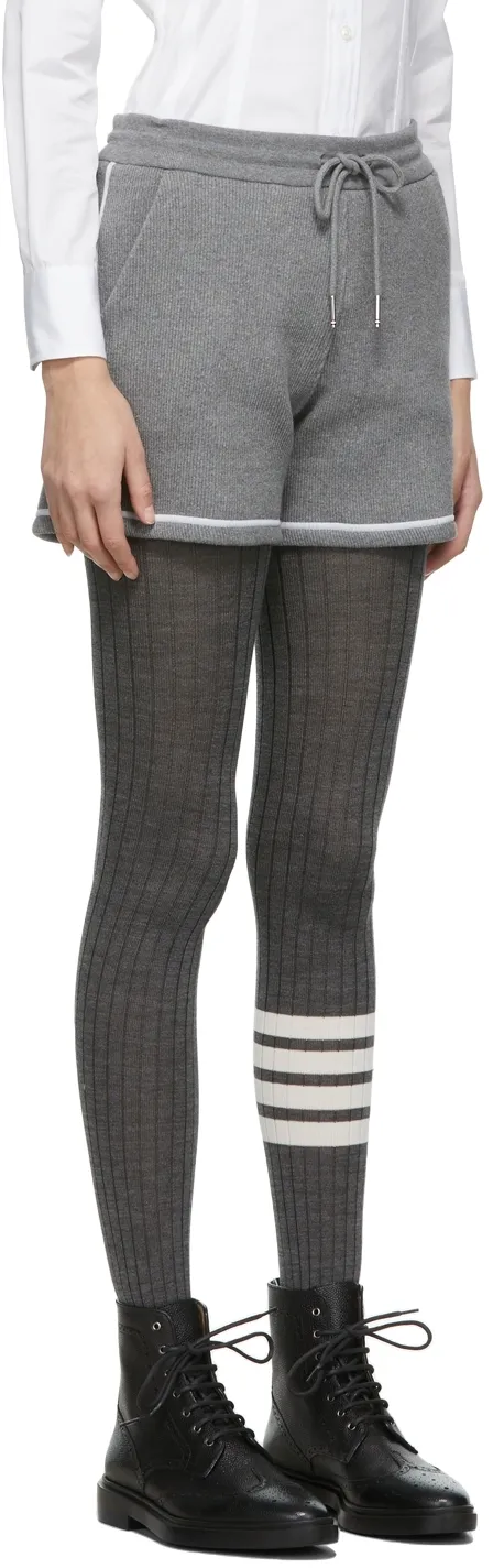 Loopback Cotton Knitted Shorts