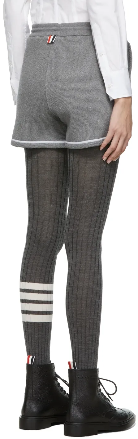 Loopback Cotton Knitted Shorts