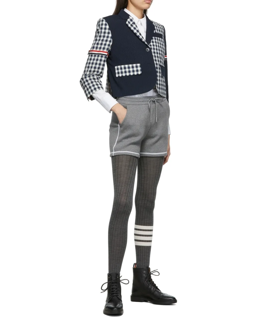 Loopback Cotton Knitted Shorts