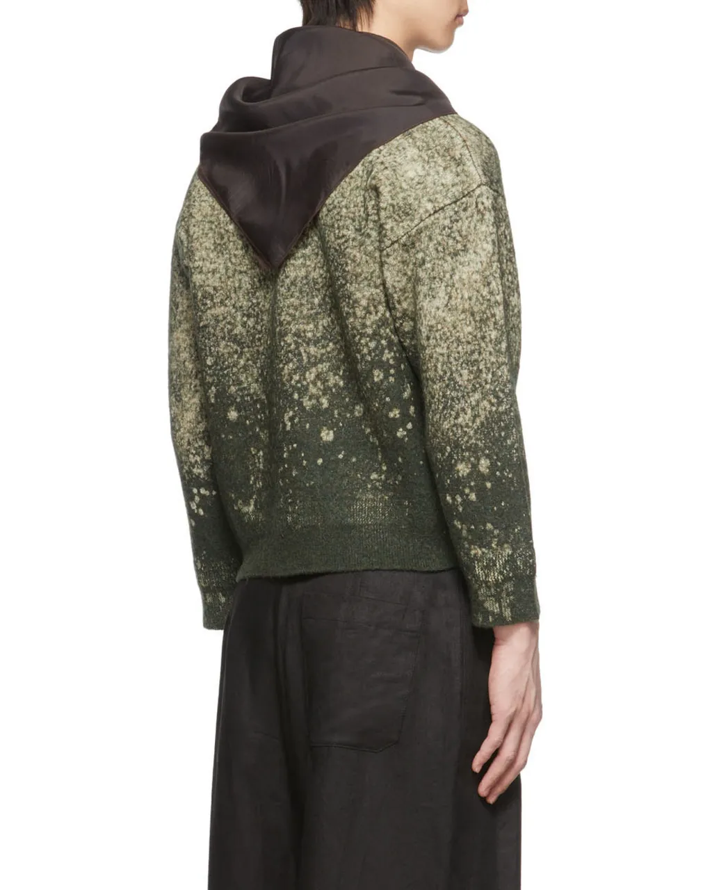 Discharged Wool Sweater