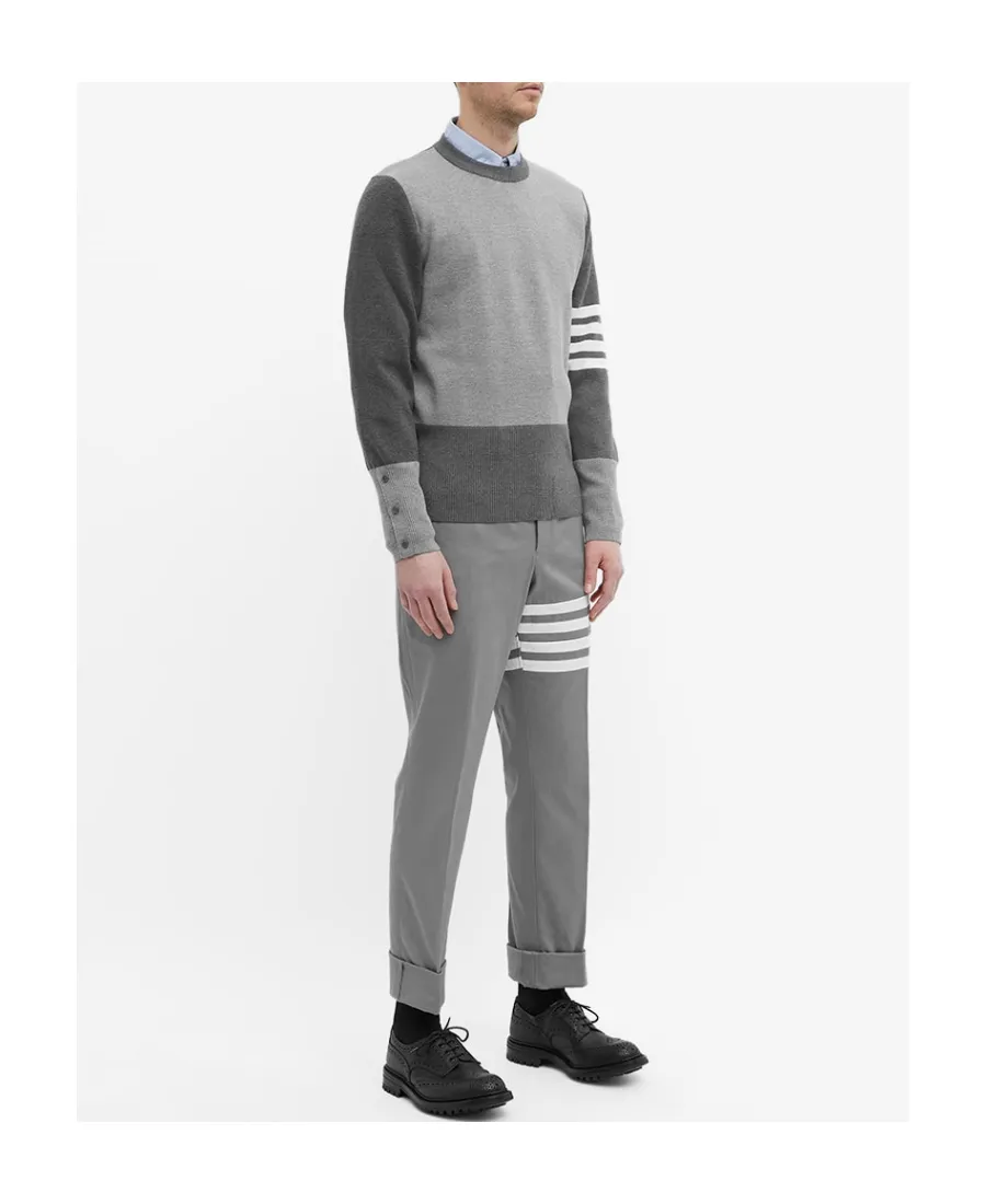 Striped Detail Pullover