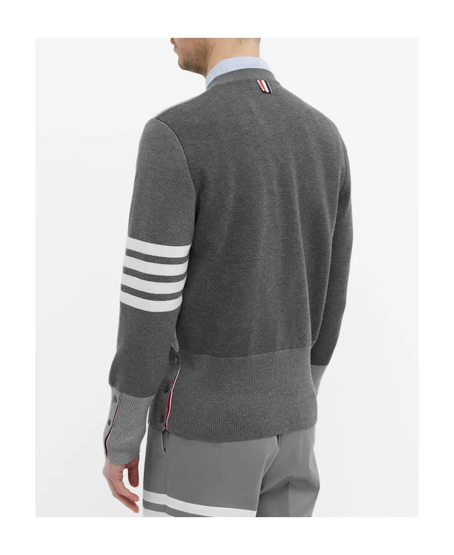 Striped Detail Pullover