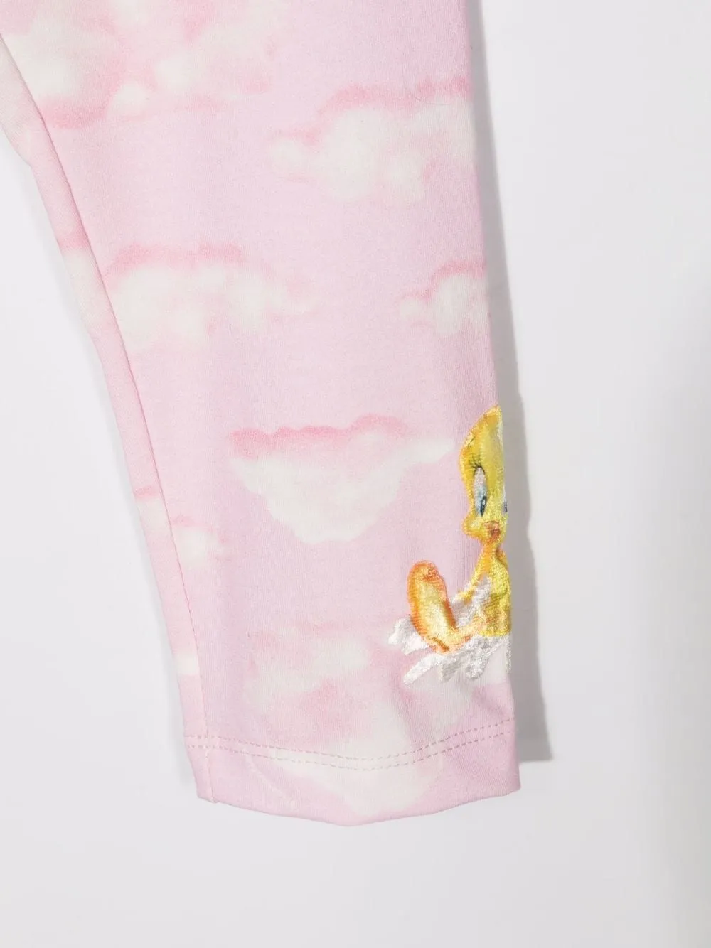 Teen Tweety-Motif Cloud-Print Leggings