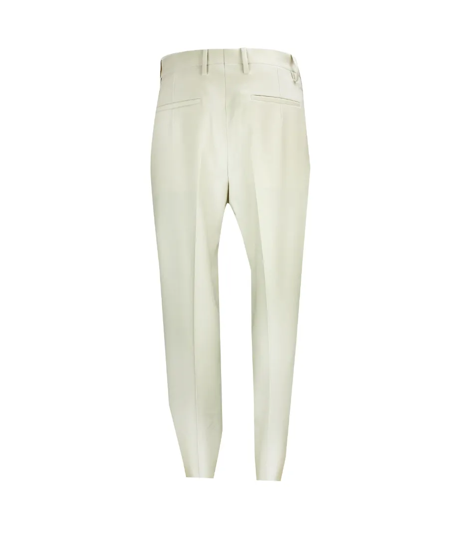 Straight-Leg Tailored Trousers