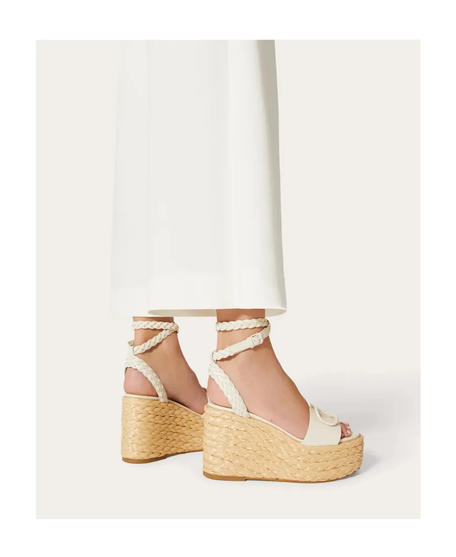 Vlogo Wedge Sandals