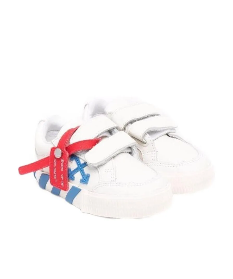 Velcro Vulcanized White Blue