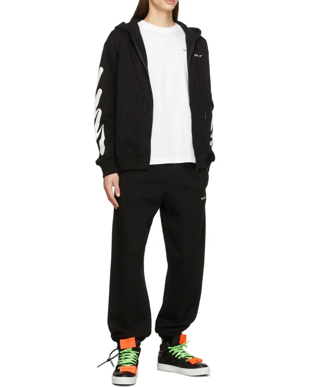 Off-White Logo Detailed Crewneck T-Shirt