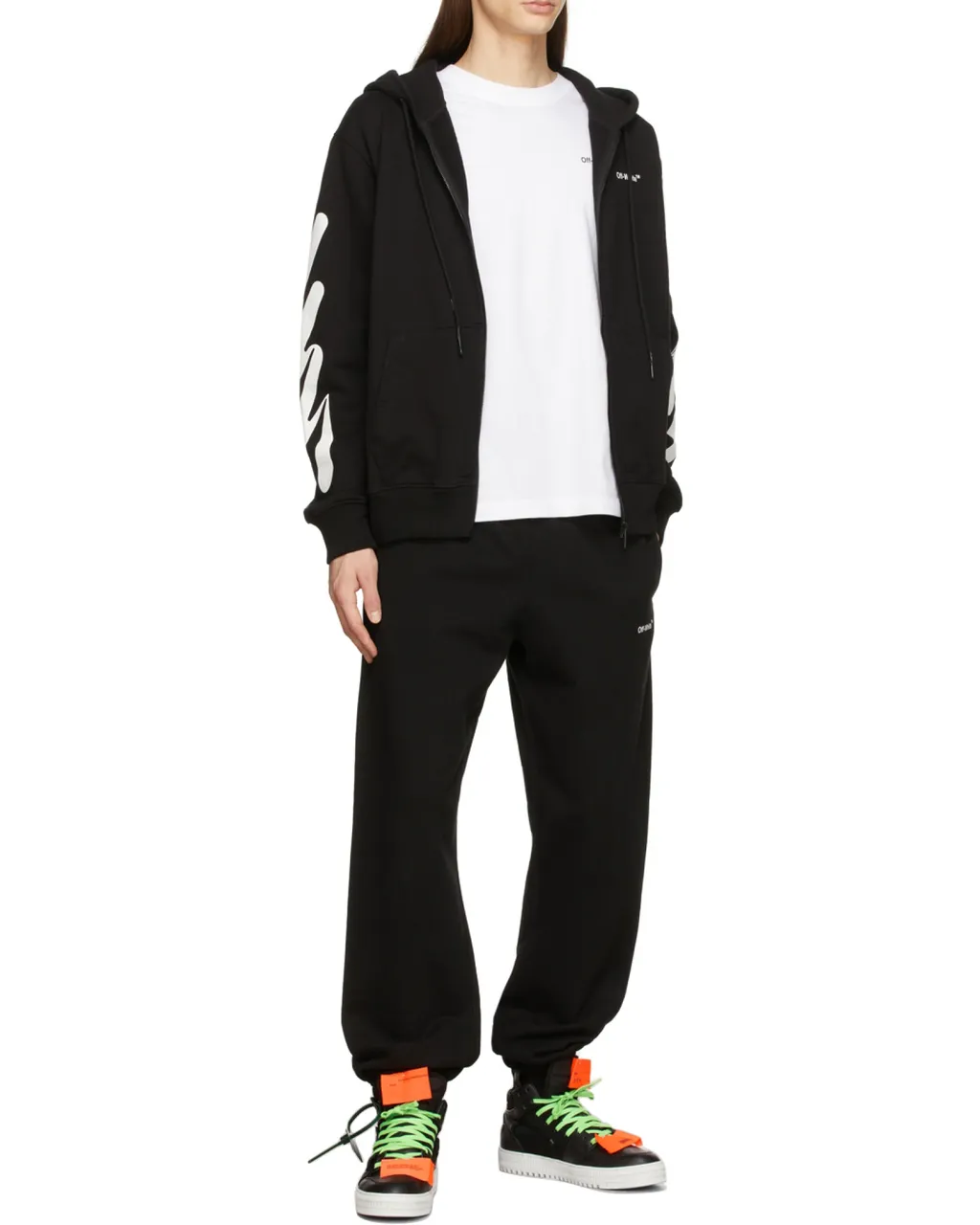 Off-White Logo Detailed Crewneck T-Shirt