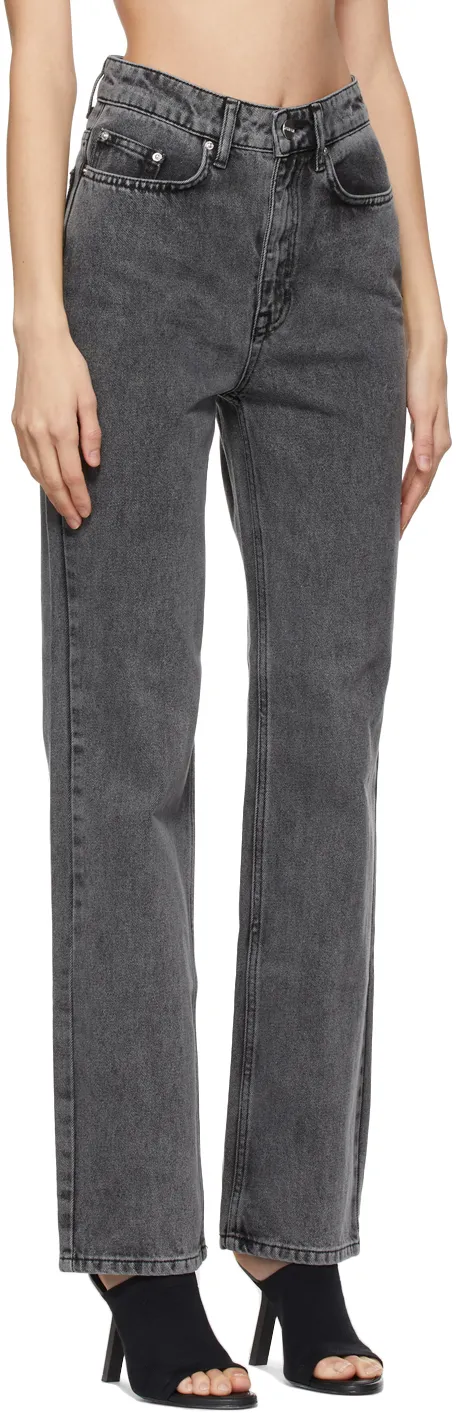 Logo Straight Jeans
