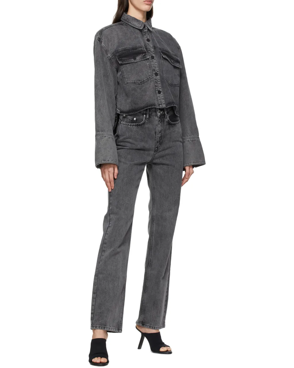 Logo Straight Jeans
