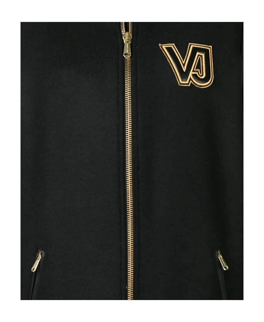 Black Logo Casual Jacket