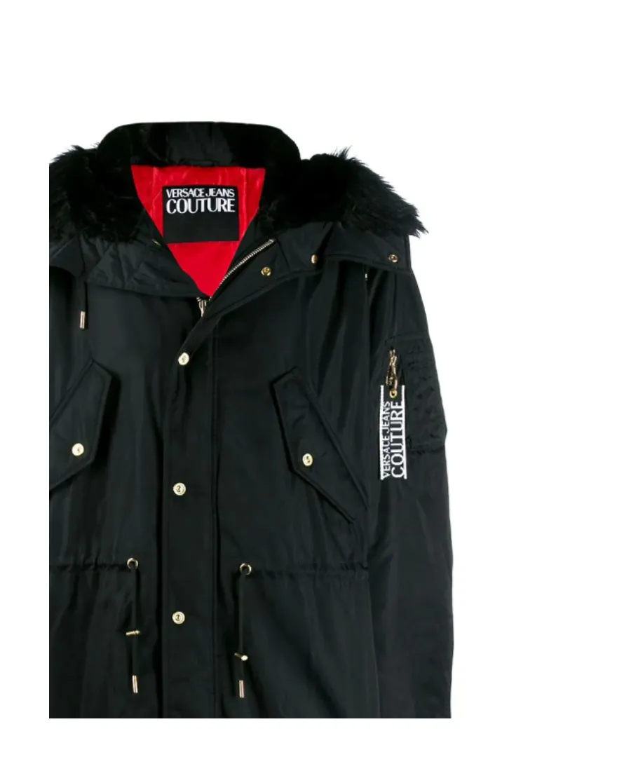 Black Oversized Hooded Casual Jacket