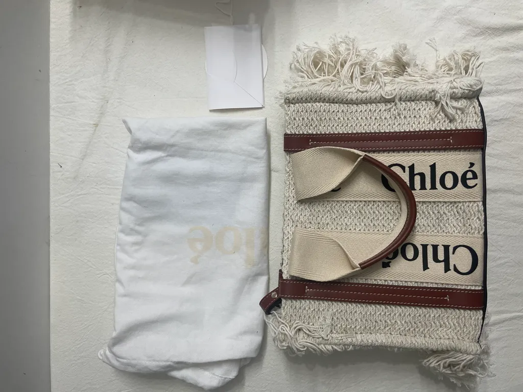 Chloé Woody Fringed Tote Bag