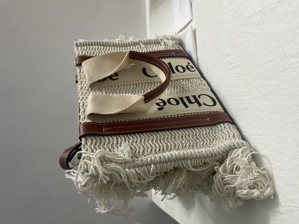Chloé Woody Fringed Tote Bag