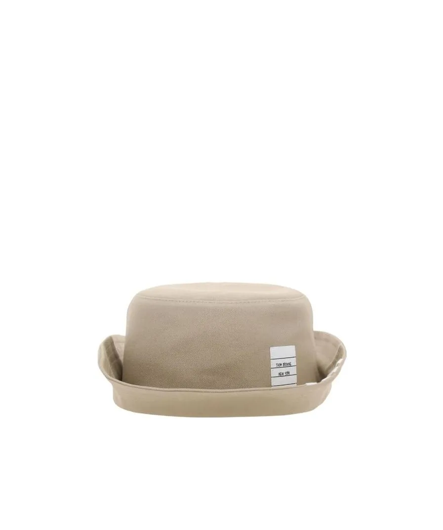 4-Bar Cotton Bucket Hat
