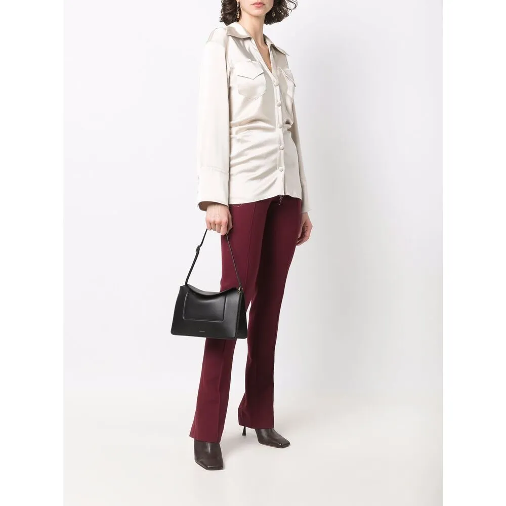 Penelope Leather Shoulder Bag