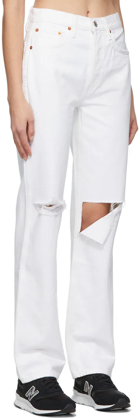 Make Old Jeans With A High Waist