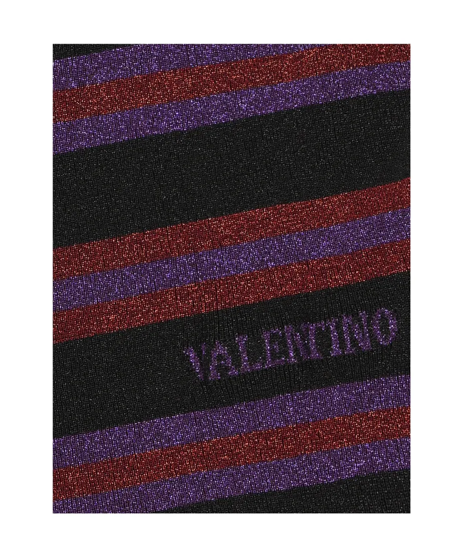 Logo Stripe Knitted Vest