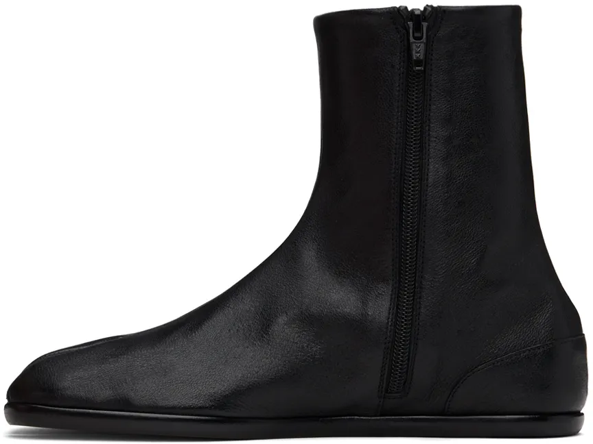 Maison Margiela Tabi Toe Flat Ankle Boots
