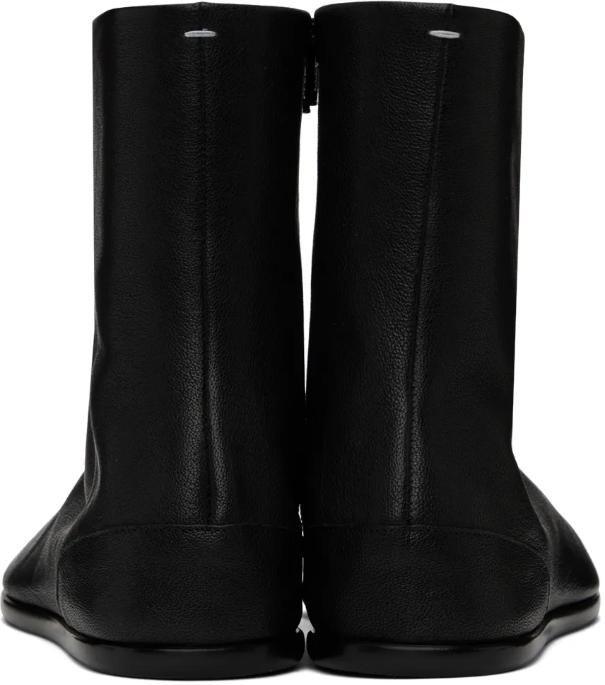 Maison Margiela Tabi Toe Flat Ankle Boots