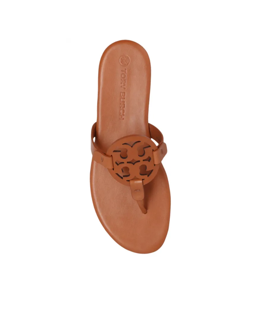 Tory Burch Miller Logo Plaque Sandals
