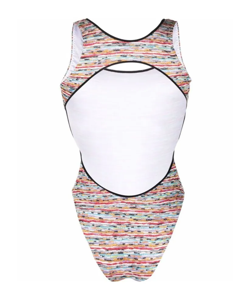 Fine-Knit Swimsuit