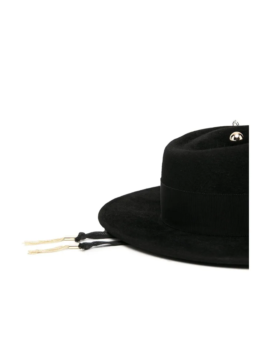 Chain Felt Hat