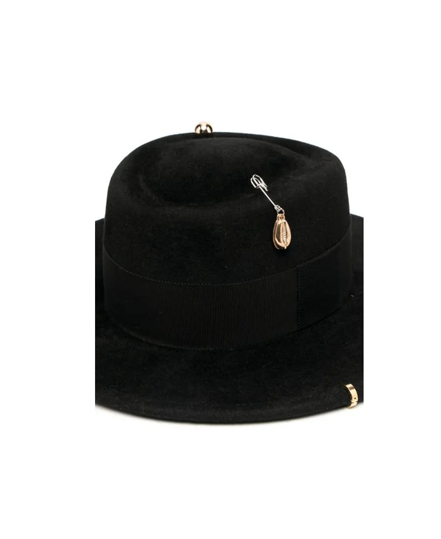 Chain Felt Hat