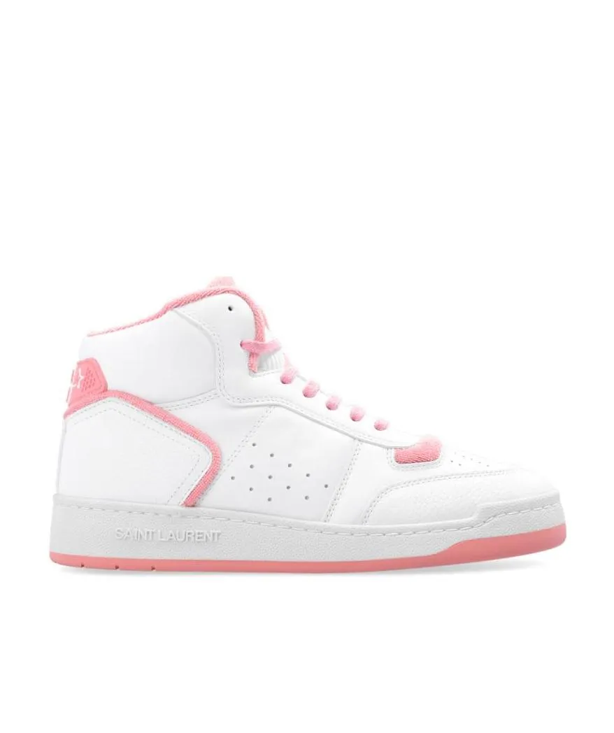 Saint Laurent Jefferson High-Top Sneakers