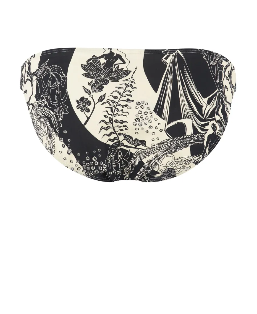 Tory Burch Floral-Print Hipster Bikini Bottom