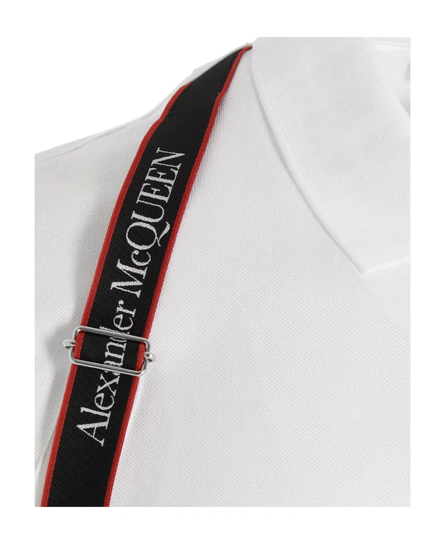 Alexander Mcqueen Logo Band Polo Shirt