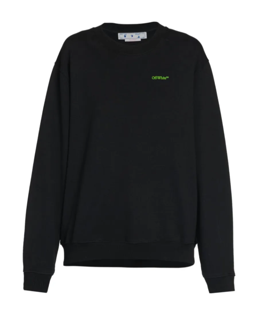 Blurred Arrow Reg Crewneck Black Multico
