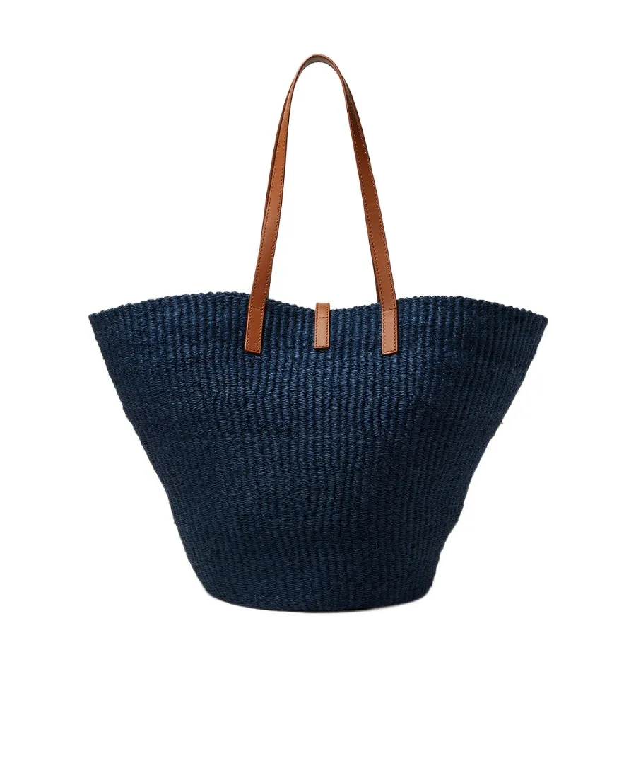 Saint Laurent Logo Plaque Tote Bag