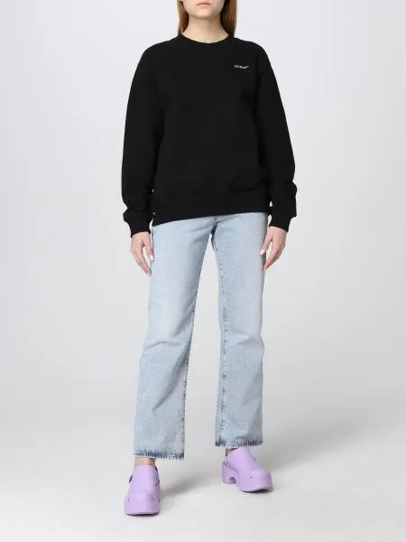 Logo-Print Long-Sleeve Sweatshirt