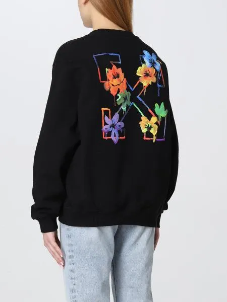 Logo-Print Long-Sleeve Sweatshirt