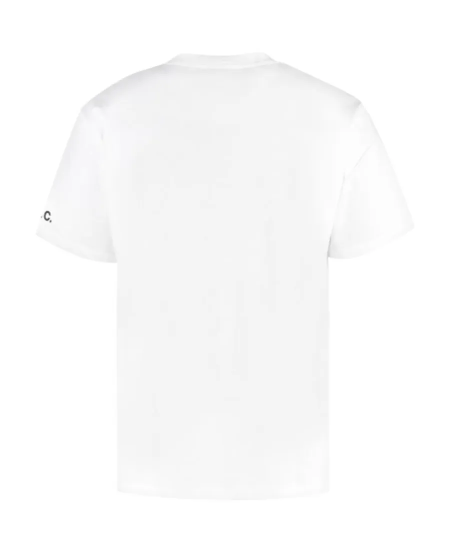 A.P.C. Graphic Print Crewneck T-Shirt