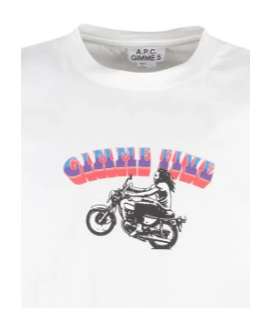 A.P.C. Graphic Print Crewneck T-Shirt