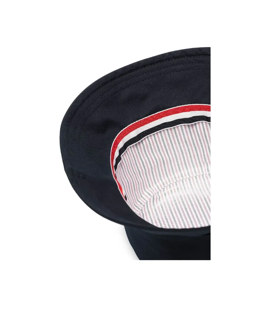 4-Bar Cotton Bucket Hat