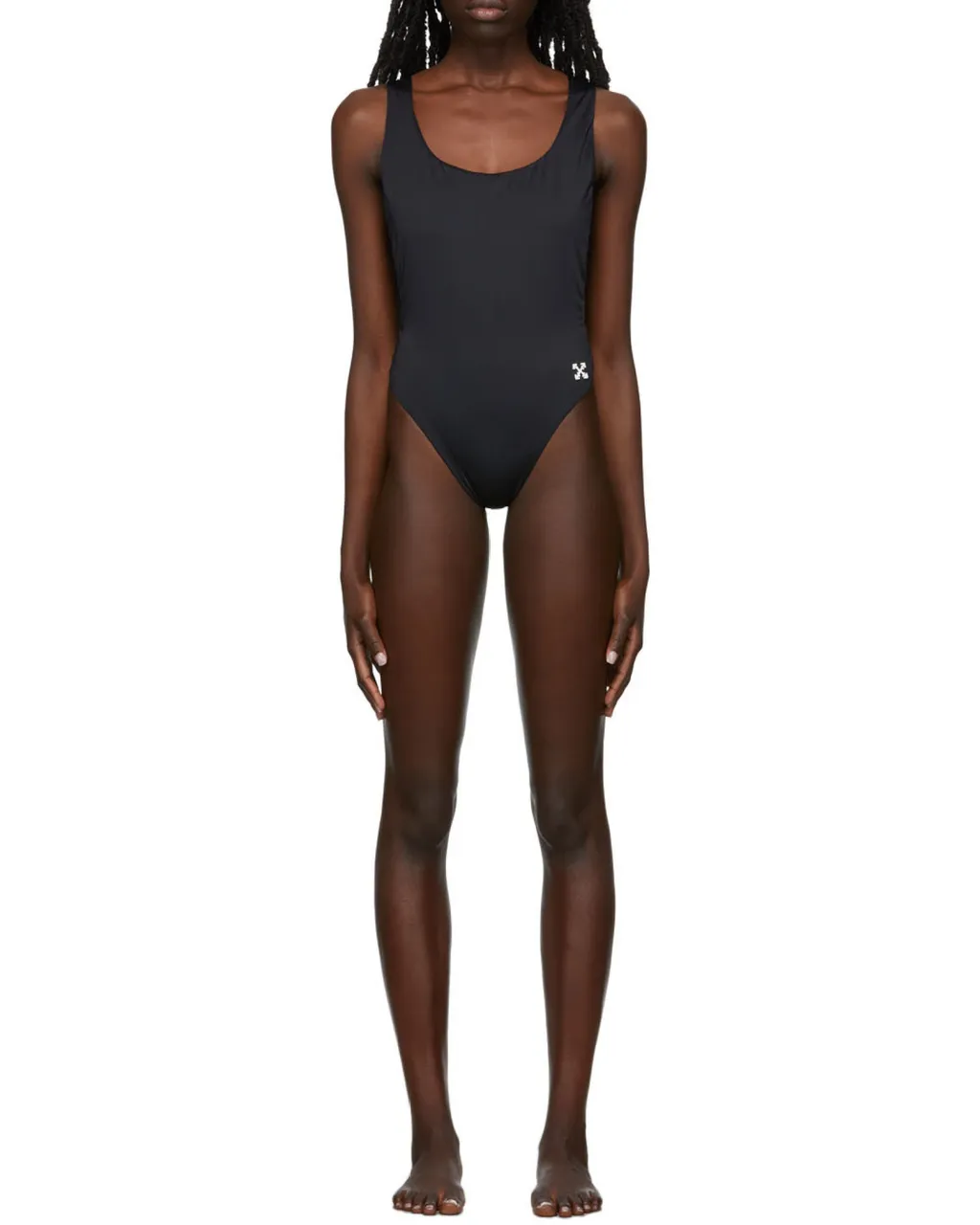 Logo-Appliqué Swimsuit