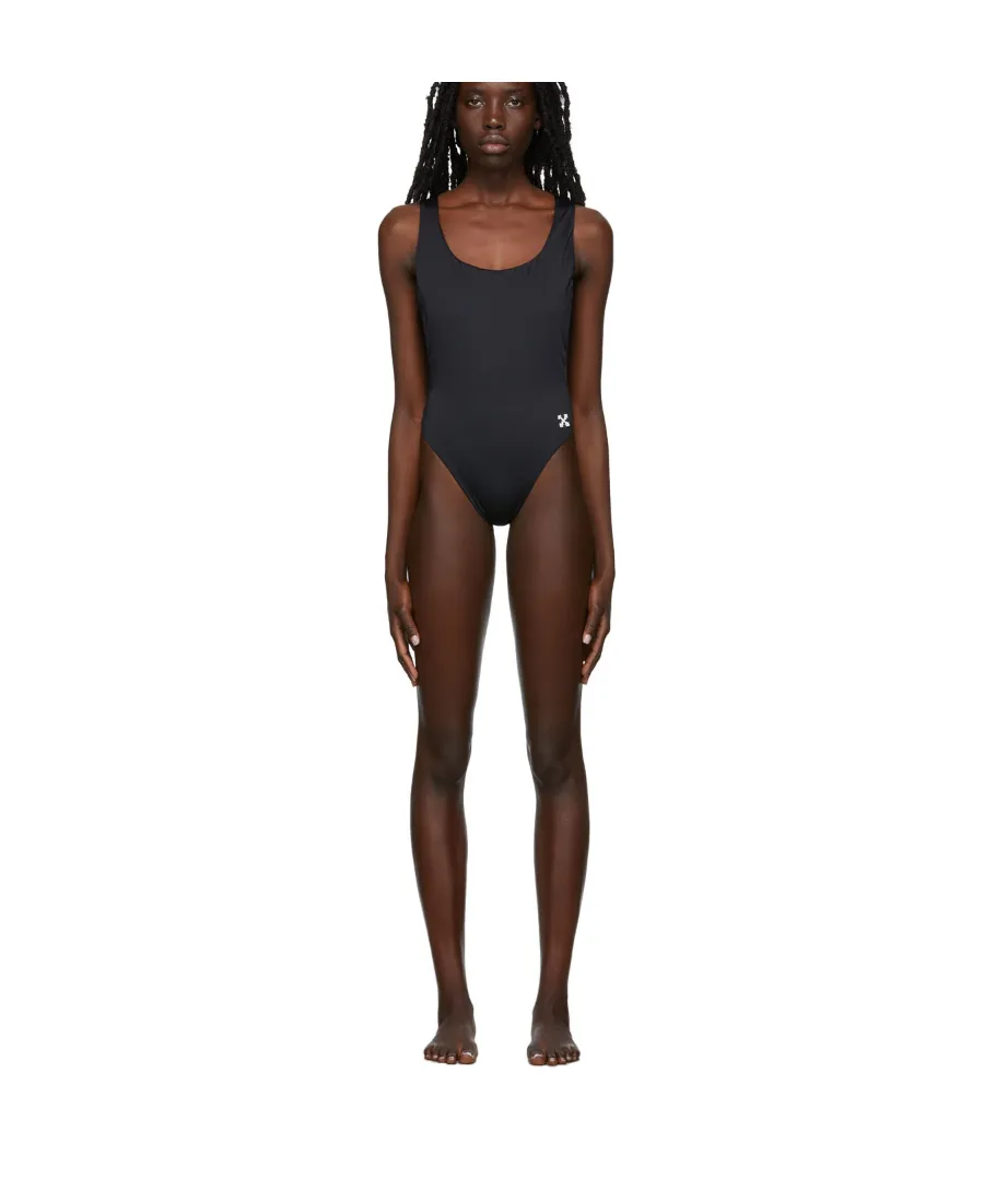 Logo-Appliqué Swimsuit