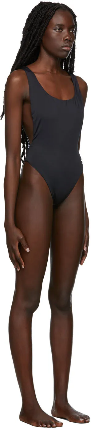 Logo-Appliqué Swimsuit