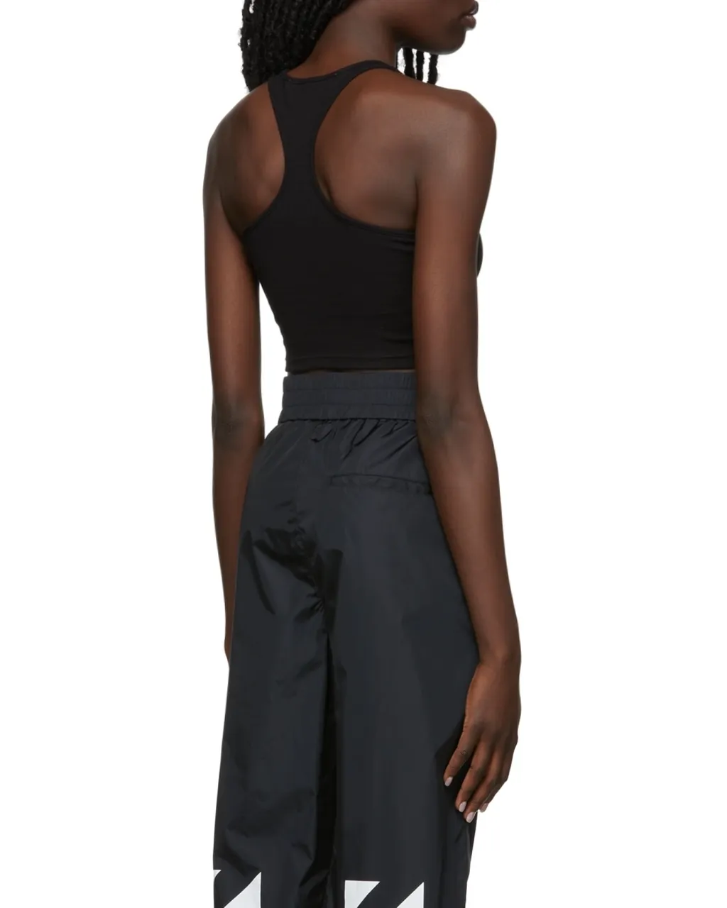 Off-Stamp Ribbed Crop Top