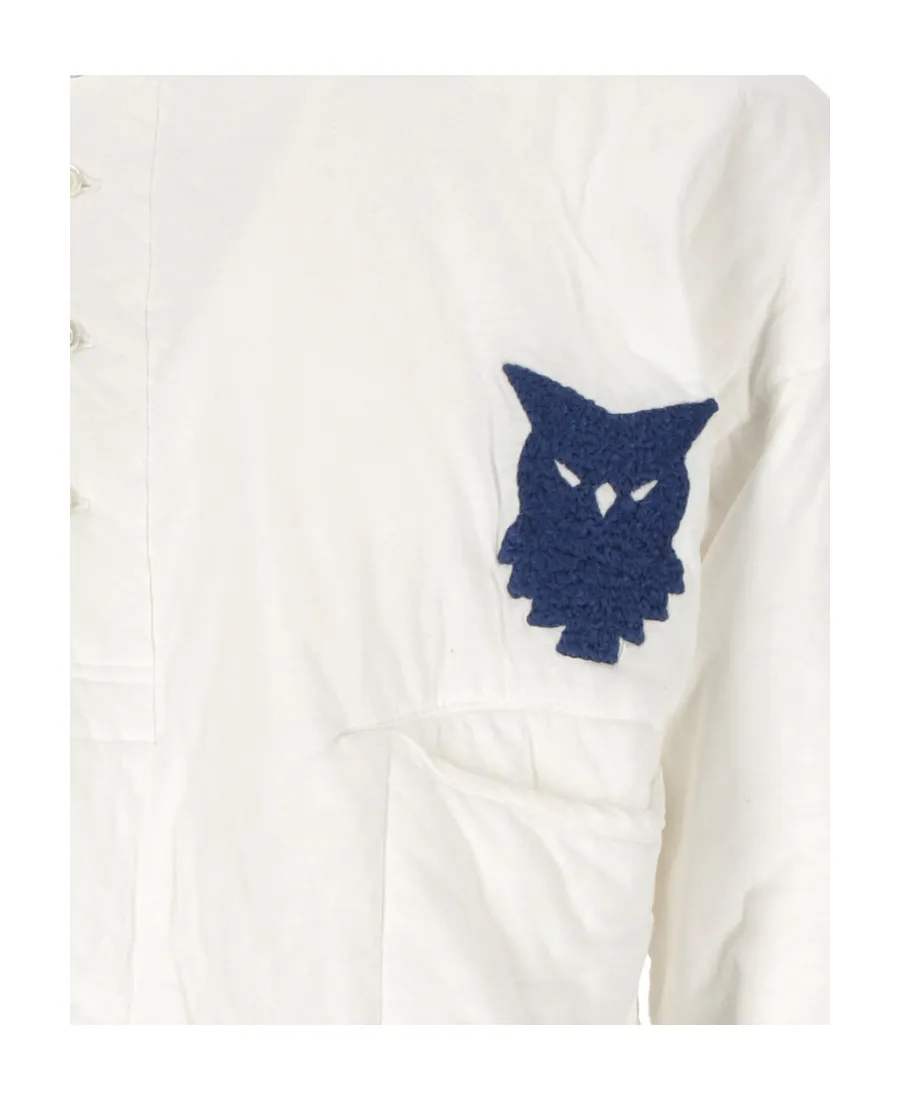 Embroidered-Bird Sweatshirt