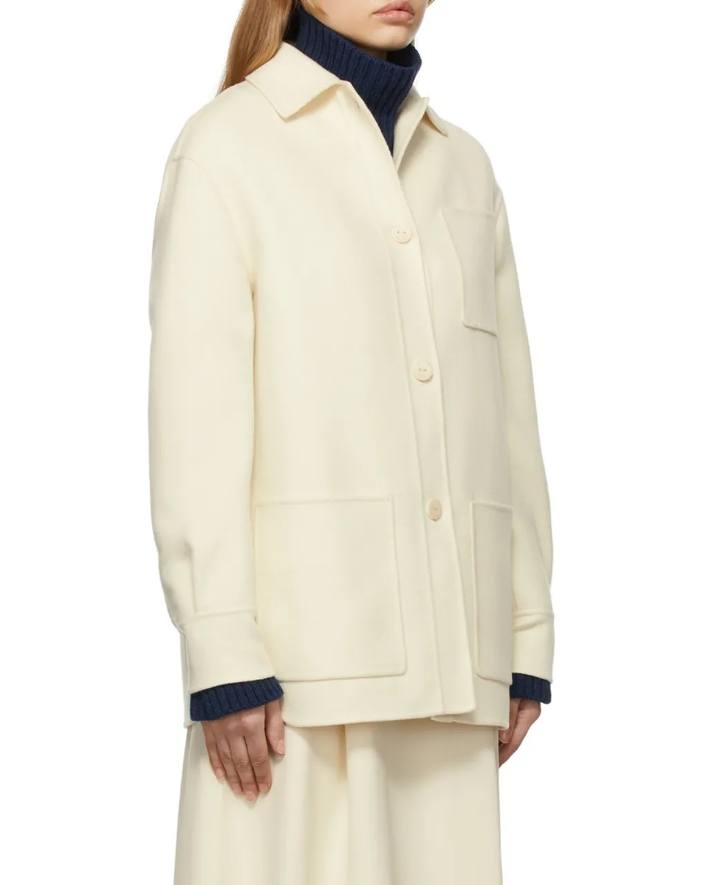 Logo Shirt Jacket