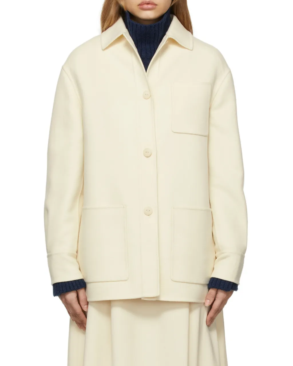 Logo Shirt Jacket