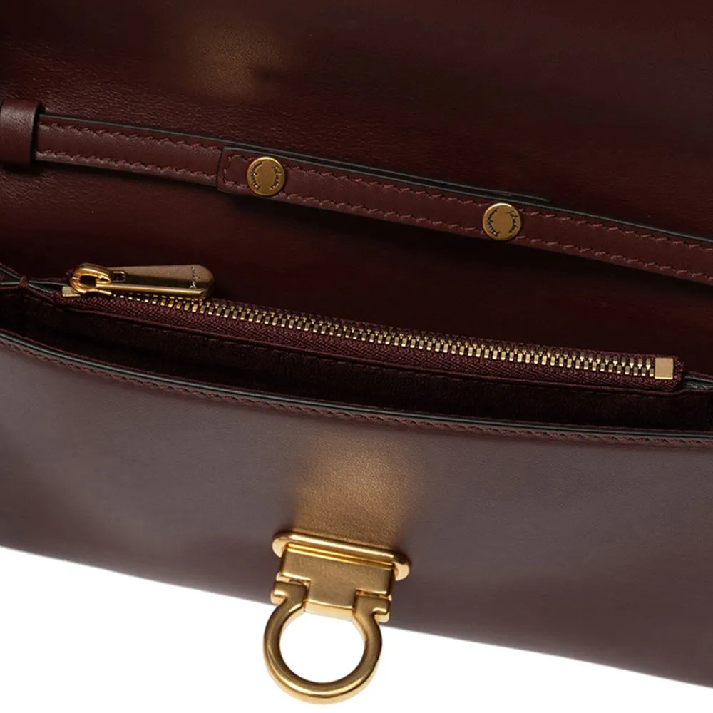 Gancini Logo Chain Bag